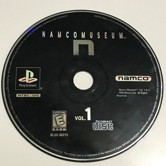 PS1 Namco Museum Volume 1 PlayStation 1 - Picture 1 of 1